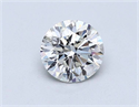 Natural Diamond 1.03 Carats, Round with Very Good Cut, I Color, SI2 Clarity and Certified by GIA