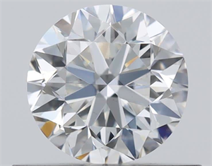 Foto Diamante Natural 0.50 quilates, Redondo , Color F, claridad VVS1 y certificado GIA de