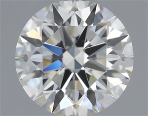 Foto Diamante Natural 0.53 quilates, Redondo , Color K, claridad VVS2 y certificado GIA de