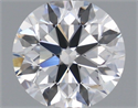 Natural Diamond 0.73 Carats, Round with Excellent Cut, E Color, VVS2 Clarity and Certified by GIA