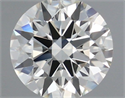 Natural Diamond 0.51 Carats, Round with Excellent Cut, L Color, VS1 Clarity and Certified by GIA