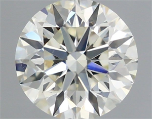 Picture of Natural Diamond 0.50 Carats, Round with Excellent Cut, M Color, VS2 Clarity and Certified by GIA