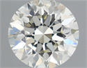 Natural Diamond 0.50 Carats, Round with Very Good Cut, M Color, VS1 Clarity and Certified by GIA