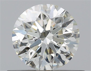 Foto Diamante Natural 0.50 quilates, Redondo , Color K, claridad VS2 y certificado GIA de