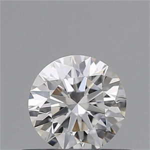 Picture of Natural Diamond 0.41 Carats, Round with Excellent Cut, F Color, VVS1 Clarity and Certified by GIA