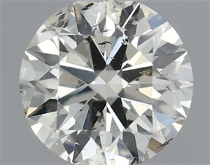 Foto Diamante Natural 0.41 quilates, Redondo , Color K, claridad SI2 y certificado IGI de