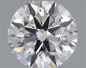 Foto Diamante Natural 0.70 quilates, Redondo , Color E, claridad SI1 y certificado GIA de