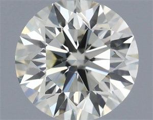 Picture of Natural Diamond 0.70 Carats, Round with Excellent Cut, M Color, VS1 Clarity and Certified by GIA