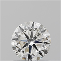 Natural Diamond 0.70 Carats, Round with Very Good Cut, H Color, SI2 Clarity and Certified by IGI