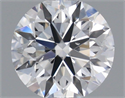 Natural Diamond 0.70 Carats, Round with Very Good Cut, D Color, SI2 Clarity and Certified by GIA