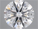 Natural Diamond 0.72 Carats, Round with Excellent Cut, I Color, SI2 Clarity and Certified by GIA