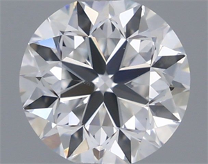 Foto Diamante Natural 0.70 quilates, Redondo , Color E, claridad VS1 y certificado GIA de