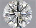 Diamante Natural 0.50 quilates, Redondo , Color L, claridad VVS1 y certificado GIA