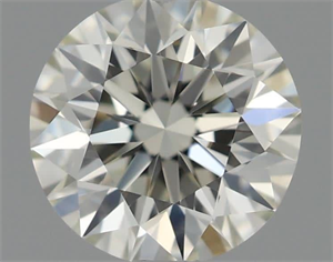 Picture of Natural Diamond 0.50 Carats, Round with Very Good Cut, L Color, VVS1 Clarity and Certified by GIA