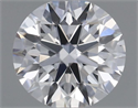 Natural Diamond 0.44 Carats, Round with Excellent Cut, D Color, VS1 Clarity and Certified by GIA