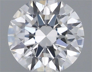 Foto Diamante Natural 0.40 quilates, Redondo , Color E, claridad VVS2 y certificado GIA de