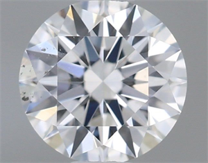 Foto Diamante Natural 0.42 quilates, Redondo , Color E, claridad SI1 y certificado GIA de