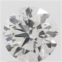 Natural Diamond 0.71 Carats, Round with Excellent Cut, J Color, SI1 Clarity and Certified by IGI