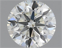 Natural Diamond 0.51 Carats, Round with Very Good Cut, L Color, VS1 Clarity and Certified by GIA