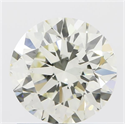 Natural Diamond 1.00 Carats, Round with Very Good Cut, L Color, VS2 Clarity and Certified by IGI