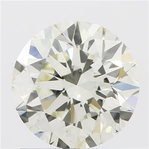 Picture of Natural Diamond 1.00 Carats, Round with Very Good Cut, L Color, VS2 Clarity and Certified by IGI