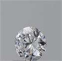 Diamante Natural 0.50 quilates, Redondo , Color D, claridad VS2 y certificado GIA