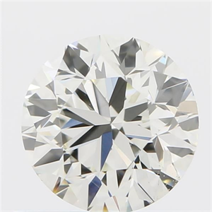 Picture of Natural Diamond 0.50 Carats, Round with Very Good Cut, J Color, VS1 Clarity and Certified by IGI