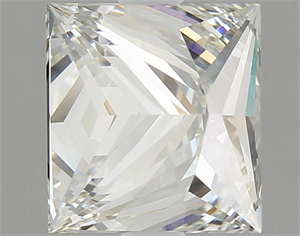 Picture of Natural Diamond 2.00 Carats, Princess with  Cut, I Color, VVS1 Clarity and Certified by IGI