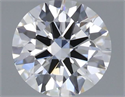 Diamante Natural 0.50 quilates, Redondo , Color D, claridad IF y certificado GIA