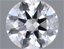 Diamante Natural 0.46 quilates, Redondo , Color E, claridad VVS2 y certificado GIA