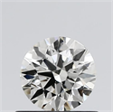 Diamante Natural 0.60 quilates, Redondo , Color J, claridad VS1 y certificado GIA