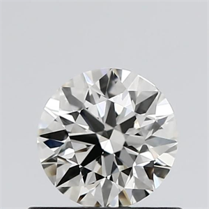 Foto Diamante Natural 0.60 quilates, Redondo , Color J, claridad VS1 y certificado GIA de