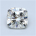 Diamante Natural 5.05 quilates, Del cojín , Color J, claridad SI1 y certificado GIA