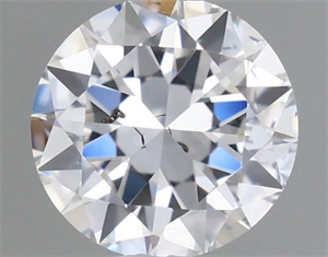 Foto Diamante Natural 0.50 quilates, Redondo , Color E, claridad SI1 y certificado GIA de