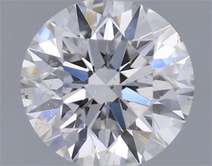 Picture of Natural Diamond 0.40 Carats, Round with Very Good Cut, E Color, SI1 Clarity and Certified by GIA
