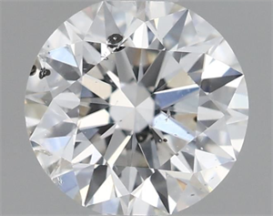 Foto Diamante Natural 0.56 quilates, Redondo , Color H, claridad SI2 y certificado GIA de