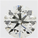 Diamante Natural 0.90 quilates, Redondo , Color J, claridad VVS2 y certificado IGI