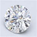 Diamante Natural 1.61 quilates, Redondo , Color F, claridad SI2 y certificado GIA