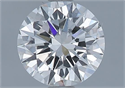 Natural Diamond 1.03 Carats, Round with Excellent Cut, G Color, VVS2 Clarity and Certified by GIA
