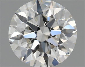 Foto Diamante Natural 0.70 quilates, Redondo , Color H, claridad IF y certificado GIA de