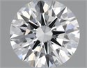 Natural Diamond 0.41 Carats, Round with Excellent Cut, I Color, VVS1 Clarity and Certified by GIA