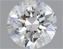 Natural Diamond 0.70 Carats, Round with Excellent Cut, I Color, VVS2 Clarity and Certified by GIA