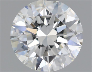 Picture of Natural Diamond 0.70 Carats, Round with Excellent Cut, I Color, VVS2 Clarity and Certified by GIA