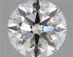 Picture of Natural Diamond 0.70 Carats, Round with Excellent Cut, I Color, VVS1 Clarity and Certified by GIA