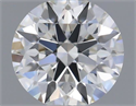 Diamante Natural 0.41 quilates, Redondo , Color I, claridad VS1 y certificado GIA