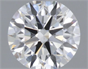 Natural Diamond 0.40 Carats, Round with Excellent Cut, F Color, SI1 Clarity and Certified by GIA