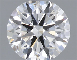 Picture of Natural Diamond 0.40 Carats, Round with Excellent Cut, F Color, SI1 Clarity and Certified by GIA