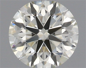 Picture of Natural Diamond 0.64 Carats, Round with Excellent Cut, J Color, VVS1 Clarity and Certified by IGI