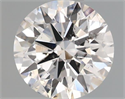 Diamante Natural 0.59 quilates, Redondo , Color F, claridad SI2 y certificado GIA
