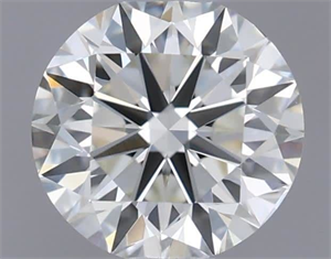 Picture of Natural Diamond 0.70 Carats, Round with Very Good Cut, K Color, VS2 Clarity and Certified by GIA